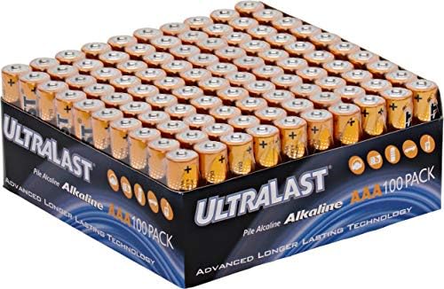 ULA100AAAB Baterii alcaline AAA, 100 buc