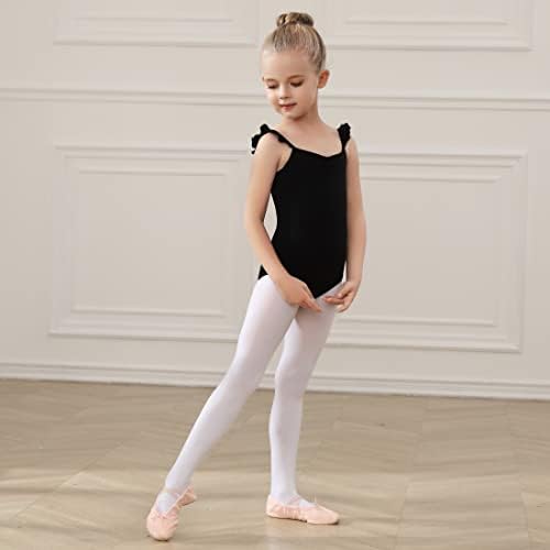 HROYL balet dans ciufulit camisol Pinch fata tricouri cu dantela spate pentru fete, WZ-BT05