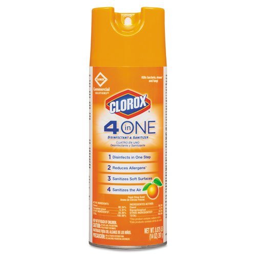4-in-one dezinfectant și igienizator, citrice, 14oz aerosol