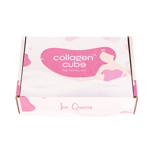 Collagen Cube Violet / Ice Roller pentru față ochi și gât pentru a lumina pielea & amp; Îmbunătățiți strălucirea naturală /