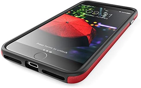 Carcasă Crave iPhone 8 Plus, carcasă iPhone 7 Plus, carcasă din seria de protecție a gardelor pentru Apple iPhone 8/7 Plus - Red