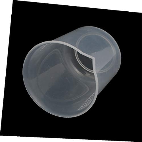 X-DREE 5pcs 300ml PP Plastic Volumetric Measuring Cup Container Beaker Clear(5pcs 300ml PP plástico volumétrico recipiente