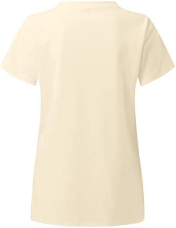 Maneca Lunga Compresie Camasa Femei Plus Dimensiune Top V Gât Mâneci Scurte Buzunare Printuri T Shirt Femei Active Wear