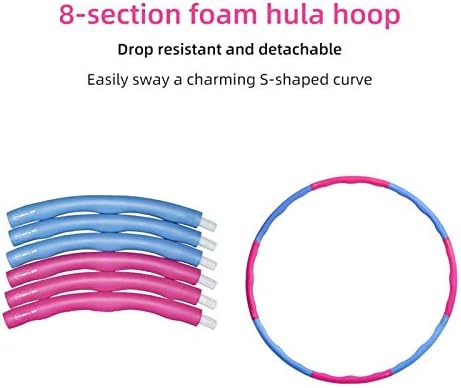 Hula Hoop Este Practic Pentru Adulți Și Copii. Este Moale Și Confortabil. Este Detașabil Și Reglabil. Este Mai Convenabil Să