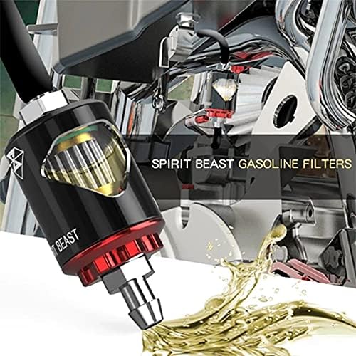 Filtru de benzină Profectlen-SUA Motocicletă Filtru puternic Filtru magnetic Motocicletă Refit Accesoriu Filtru decorativ pe benzină