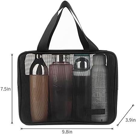 Coderlad Fashion Portable Scop Made Cosmetic Bag, Organizarea produselor cosmetice și a articolelor mici pentru baie de călătorie