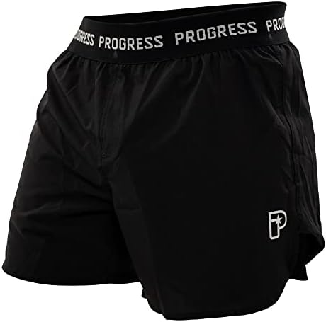 Progress Jiu Jitsu Academy Board Pantaloni scurți | Pantaloni scurți BJJ confortabil și durabil | Pantaloni scurți pentru bărbați