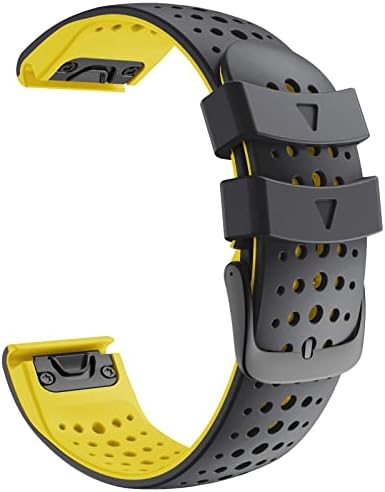 Dyizu Rapid Rapid Easyfit Silicon Watch Bandstrap pentru Garmin Fenix ​​7X 7 6X Pro 5 5x Plus 935 Smartwatch Brățară 22/26mm