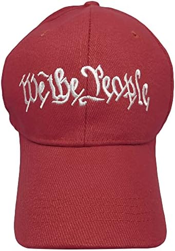 Noi Oamenii Din 1776 Roșu / Alb Bumbac Reglabil Brodate Pălărie Cap
