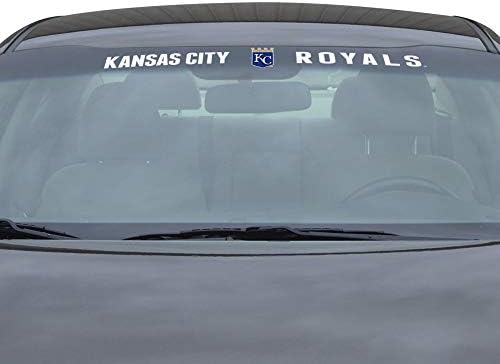 MLB-Kansas City Royals parbriz Decal 3.25 în. x 34 în.