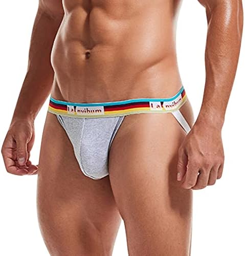 2023 New Mesh Sexy T-Back Pant Knickers Color Splice Fashion Lengători pentru bărbați Underpants Lenjerie pentru bărbați pentru
