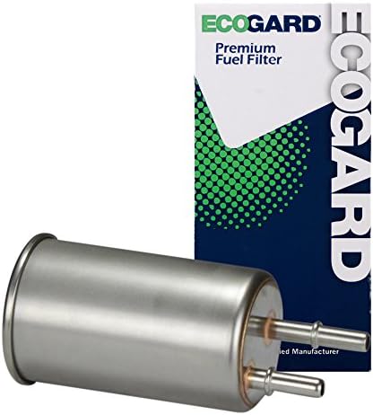 Ecogard XF10631 Filtrul de combustibil premium se potrivește Volvo S60 2.5L 2012-, S80 3.2L 2007-2014, S60 2.0L 2017-2018,