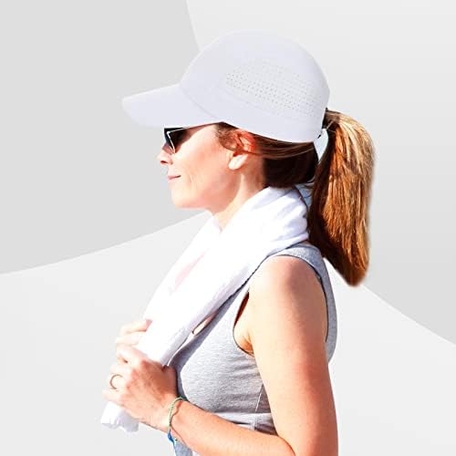 pălărie de alergare întinsă Zowya pentru bărbați Femei răcoroase pălărie atletică cu protecție solară ușoară, respirabilă capac