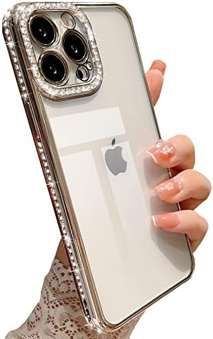 Mgqiling compatibil cu carcasă de placare a lui iPhone 13 pro