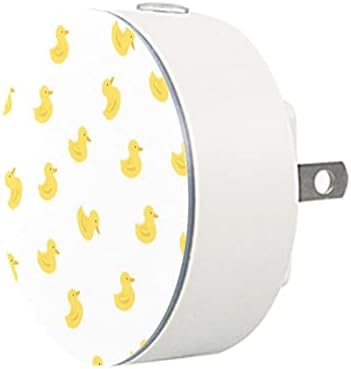 2 pachet Plug-in LED-ul LED-ului LED NIMEN NIMENTER Duck Model cu senzor de amurg până la zori pentru cameră pentru copii, pepinieră, bucătărie, hol