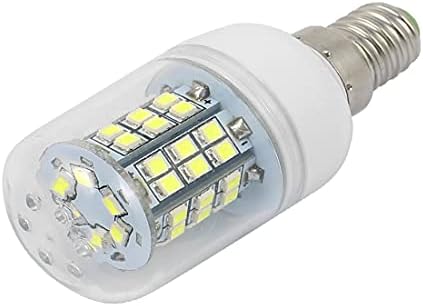 Nou Lon0167 AC220-240V 5W 48 x 2835SMD E14 LED-uri de porumb bec lampă de economisire a energiei alb pur(AC220-240 euro 5w
