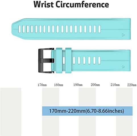 BHOLSA 26 22 20mm Watchband curea pentru Garmin Fenix 7x fenix 7 Fenix 7s ceas inteligent cu eliberare rapidă Silicon EasyFit