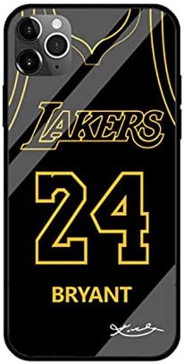 Carcasă telefonică pentru iPhone 12 iPhone 12 Pro - licențiat oficial NBA Los Angeles - Kobe -Bryant pentru copii pentru femei