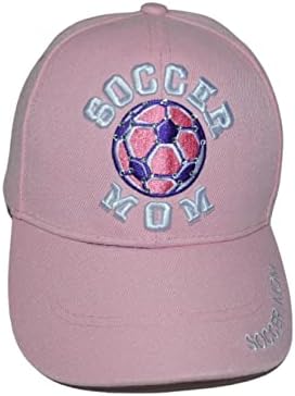 Cap de baseball mamă de fotbal popfizzy, pălărie brodată pentru femei reglabile pentru mamele de fotbal