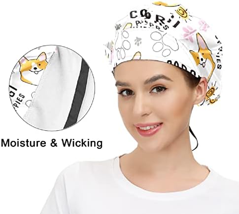 Capac de lucru de Crăciun al femeilor cu bumbac cu bandă de transpirație 3D capac pentru cap pentru bărbați pentru bărbați