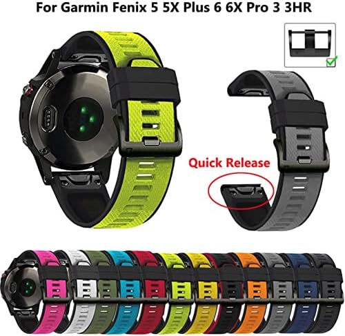 SNKB curele de bandă de ceasuri inteligente SNKB pentru Garmin Fenix ​​6 6S 6X 5X 5 5S 3 3HR Forerunner 935 945 S60 Brățară