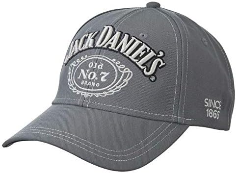 Jack Daniels Men Ball Grey Structurat Cap Cap
