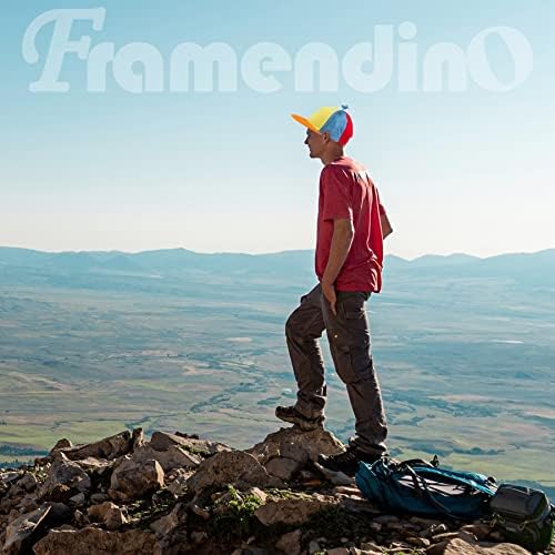 Framendino, Orange Plat Refuz Adult Rainbow Elice Pălărie Elicopter Pălării De Top Șapcă De Baseball Detașabilă
