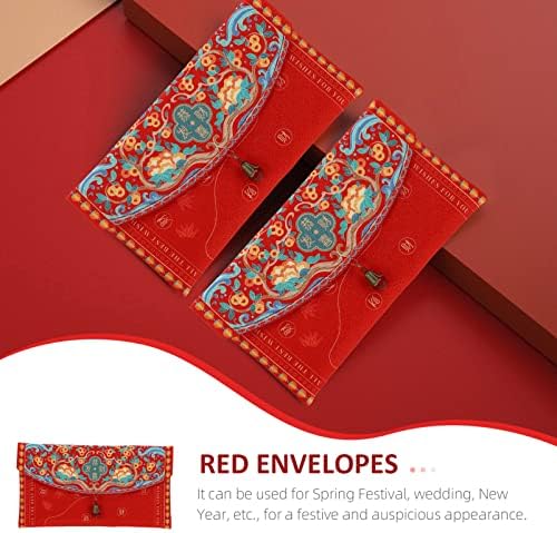 ABOOFAN 2022 plicuri roșii de Anul Nou Anul Tigrului Plicuri chinezești de pachete de bani Festivalul de primăvară pachet de