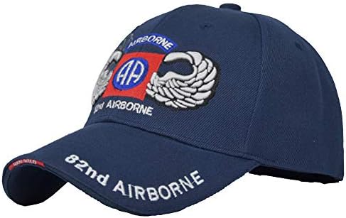 82nd Divizia Airborne cu pălărie cu aripi de aripi cu capac Baseball Cap Baseball