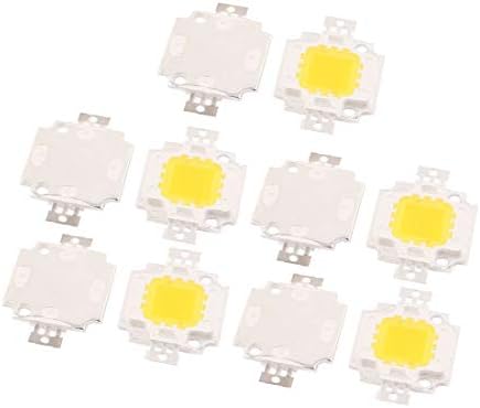 Nou Lon0167 10buc 30-34V 10W LED Chip bec alb cald Super luminos putere mare pentru proiector (10 st. CKE 30-34, 10 Watt, LED Chip Lampe Warmwei, Superhelle Hohe Leistung F, R