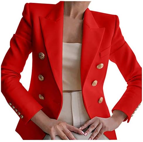Jachete blazer pentru femei jacheta de birou de lucru outwear cu mânecă lungă sacoasă sacou de vară blazers la modă