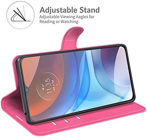 HualuBro Samsung Galaxy A32 4G caz, Premium PU piele magnetice Shockproof carte Stand Folio Flip portofel caz acoperi cu suport