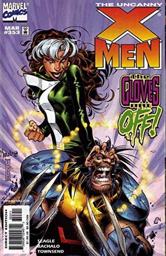 Ciudat X-Men, #353 VF / NM; Marvel carte de benzi desenate / Chris Bachalo Wolverine Rogue