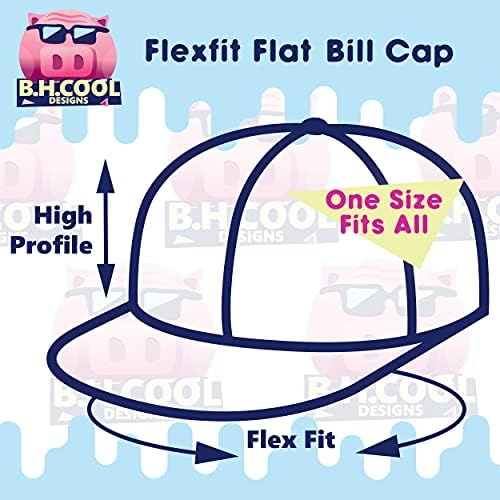 Ai Chowder Clam? - FlexFit 6210 pălărie structurată cu facturi plate | Cap de baseball la modă brodat pentru bărbați și femei