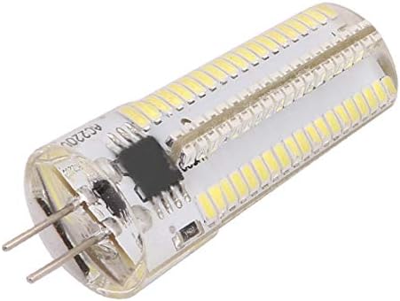 X-DREE 200V-240V lampă cu bec cu LED-uri reglabile Epistar 152smd-3014 LED G4 alb(200 comando-240 comando l comando-bombilla
