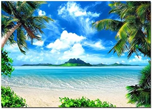10x8ft vara tropicale Hawaii plaja fotografie fundaluri ocean tropicale Photo Booth nunta Hawaii Sunshine Luau tematice petrecere