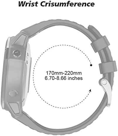 FacDem Silicon Quickfit Watchband curea pentru Garmin Fenix ​​7x Fenix ​​7 Fenix ​​7s Watch Easyfit Wrist Band 20 26 22mm curea