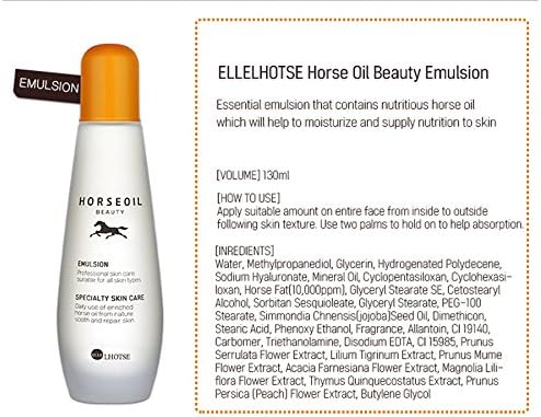 [Ellelhotse] Ulei de cai Beauty Skincare 7Set / Hidratare și Brighting / Cosmetice coreene