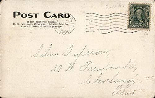 H. K. Mulford Company - Sărurile laxative ale lui Mulford de fructe Philadelphia, Pennsylvania Original Antique Postcard