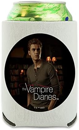 The Vampire Diaries Stefan Can Cooler - băutură cu mânecă îmbrățișare izolator pliabil - suport izolat pentru băuturi pentru