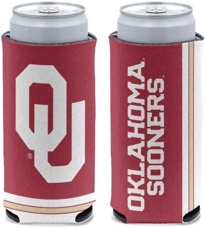 NCAA Oklahoma Sooners Slim Can Cooler, Culorile echipei, o singură dimensiune