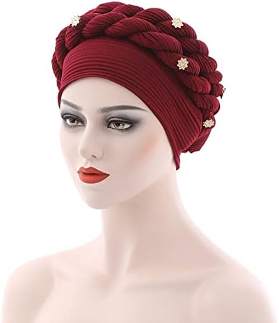 Moda Chemo Cancer Cap Pălărie, Femei Hijab Ciubuc Pre-Legat Panglica Turban Cap Eșarfă Pălării Headwrap Cap