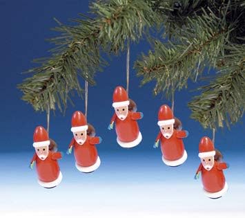 Rudolphs Schatzkiste Arbore Decorare Moș Crăciun, 1 bucăți de 6 cm decor de brad de Crăciun nou