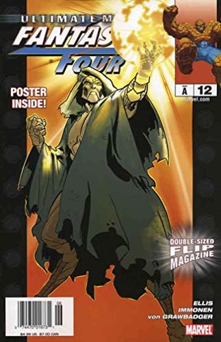 Revista Ultimate Marvel Flip # 12 VF / NM ; carte de benzi desenate Marvel / Fantastic Four X-Men