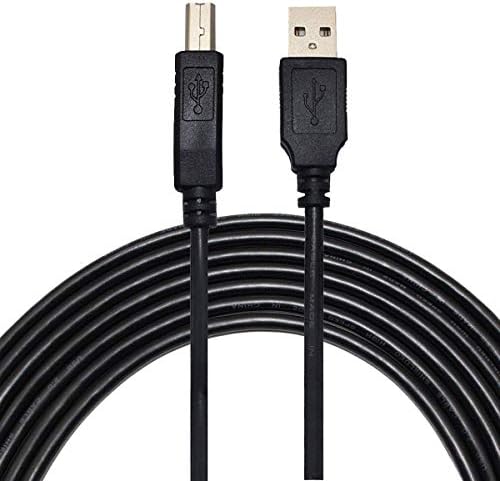 PPJ USB 2.0 Cablu de cablu pentru fratele HL-2170W MFC-6800 MFC-240C Imprimantă, fratele DCP-7020 MFC-8440 HL-5370DW imprimantă,