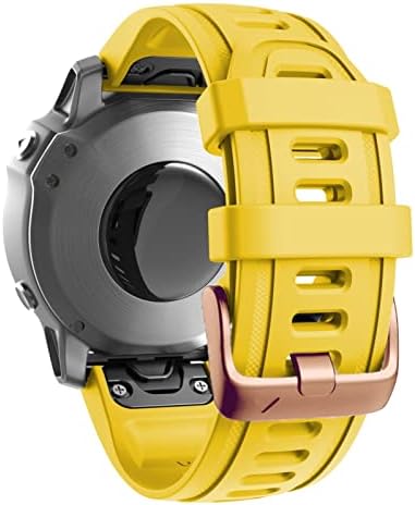 GHFHSG Curele de ceas de 20 mm pentru Garmin Fenix ​​7S 6S 6SPRO Watch Eliberare rapidă Silicon Easy Fit Benzi pentru încheieturi