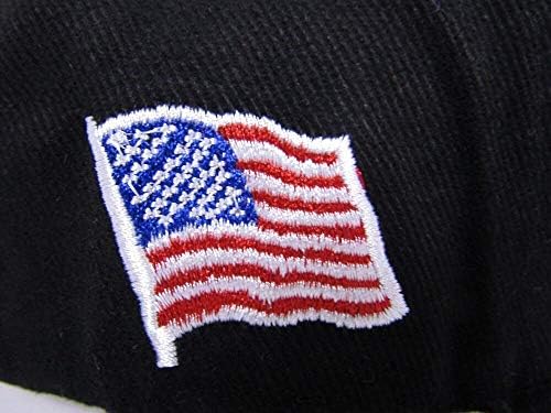 Vânturi comerciale US Navy negru / aur operațiunea Enduring Freedom Letters Pălărie de Baseball Cap
