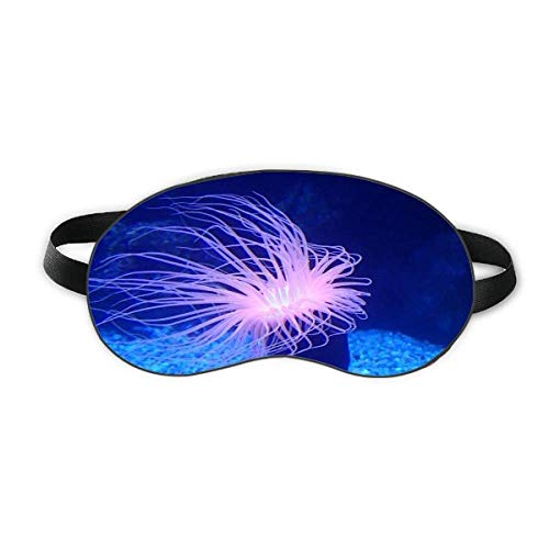 Ocean Blue Jellyfish Science Nature Sleep Eye Shield Night Night Blindfold Shade Cover