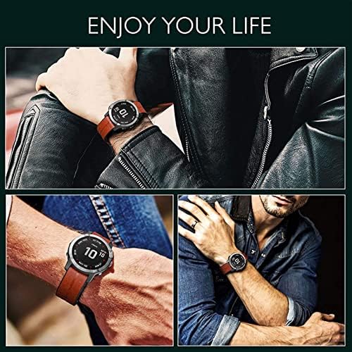 ILAZI 22 26mm Quickfit Watch curea pentru Garmin Fenix ​​Fenxi 7 7x Band Înlocuiți Watch Bandband