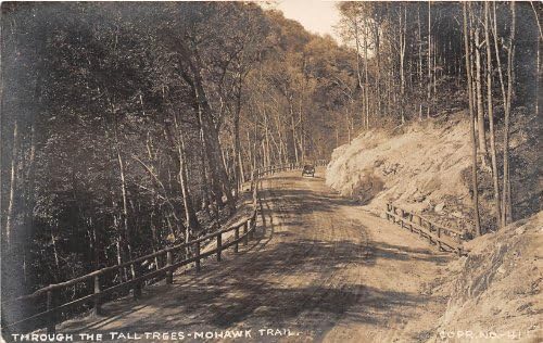 Mohawk Trail, Massachusetts Post Card Fotografie reală